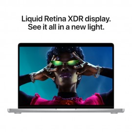Apple 14-inch MacBook Pro M5 chip with 10‑core CPU and 10‑core GPU, 24GB, 1TB SSD - Silver